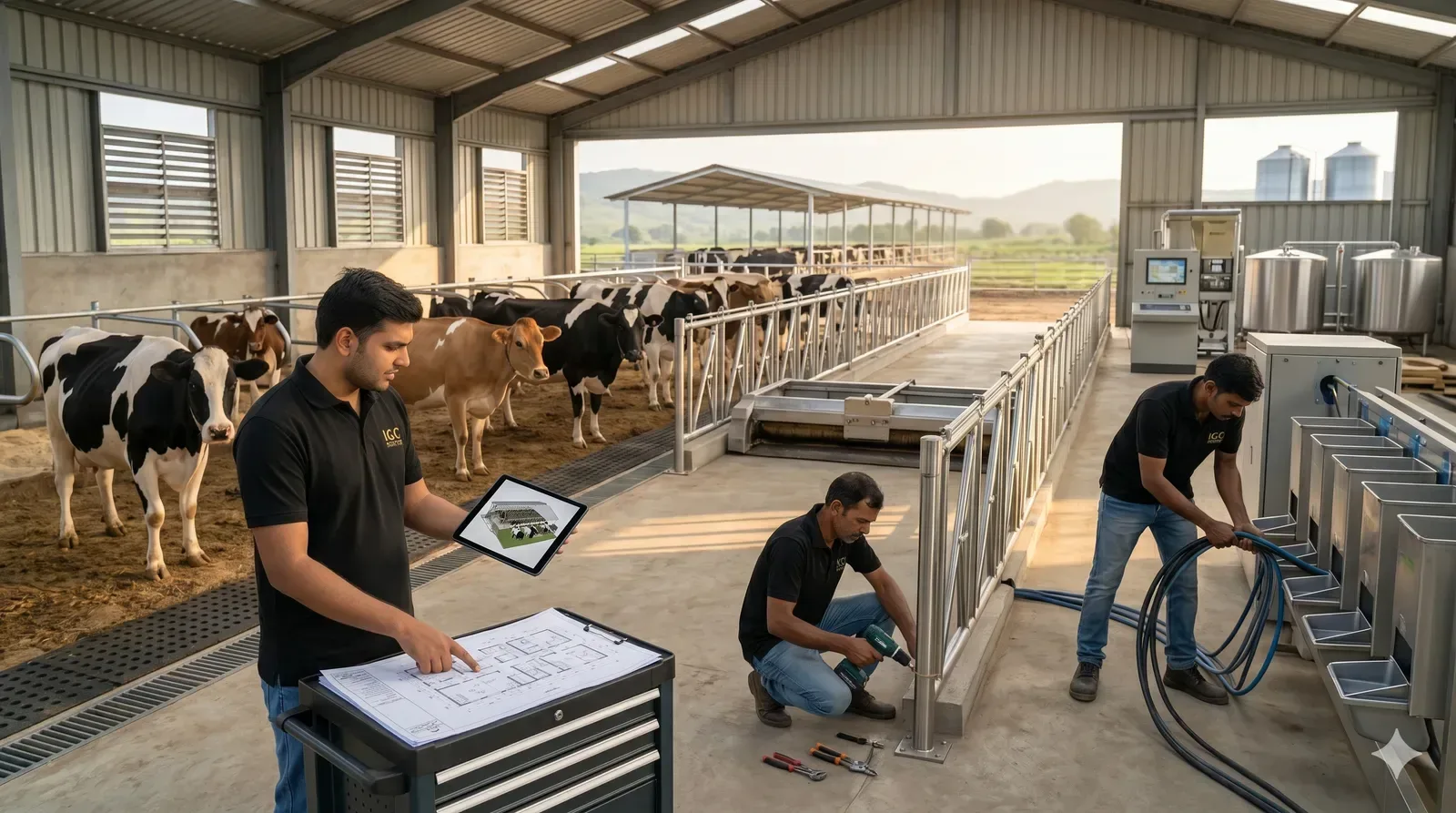 Dairy Farm Setup